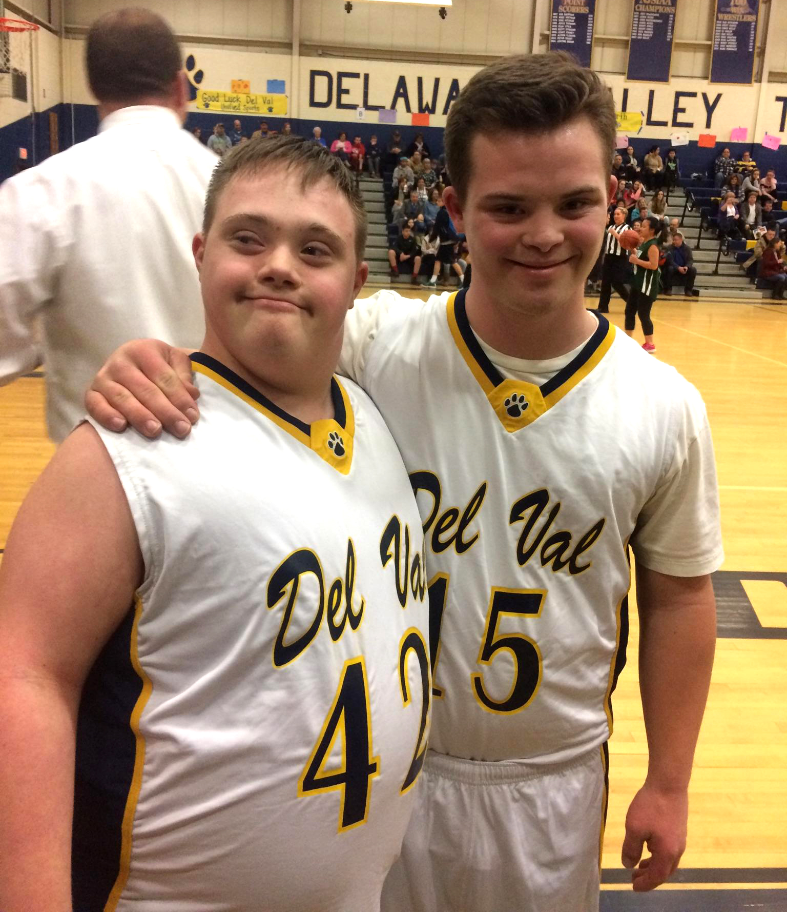 The Unified Del Val Terriers Hoops team tops the Unified Lions in a ...